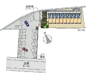 ★手数料０円★福岡市東区香椎駅東４丁目　月極駐車場（LP）